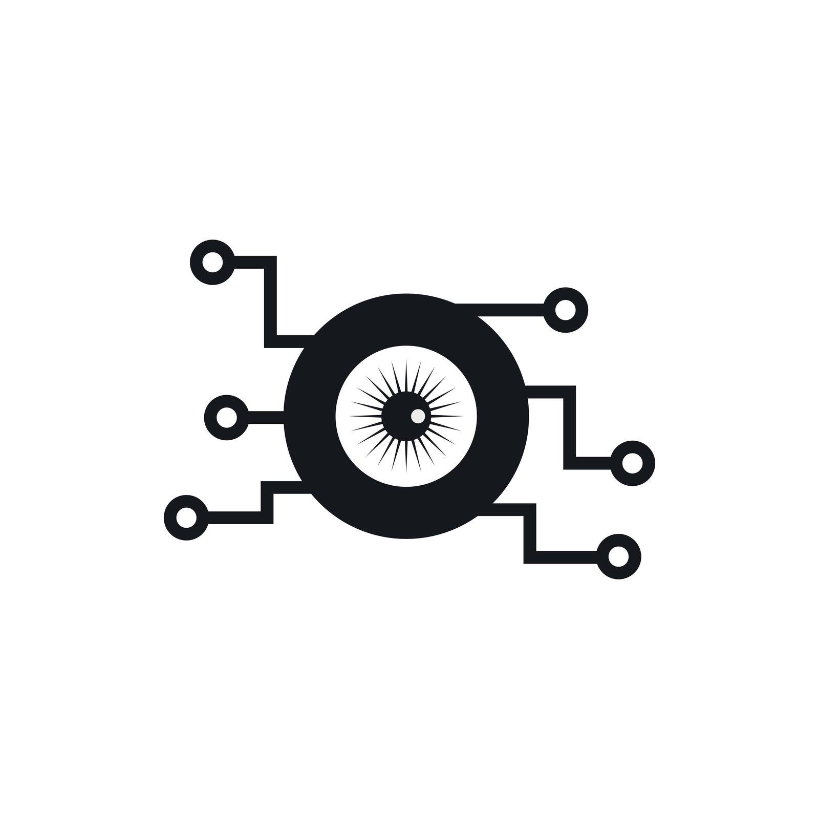 eye with multiple links